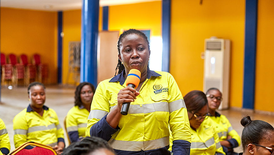 Women in mining